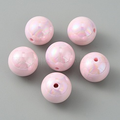 Жемчужные пластиковые круглые бусины&nbsp;KY-WH0004-06E