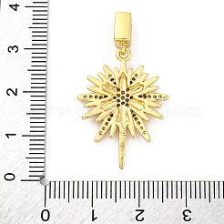 Латунные микро проложить кубического циркония подвески&nbsp;KK-U066-20G