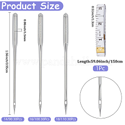 Set di aghi per macchine da cucire industriali da 90 pezzo e 3 stili&nbsp;TOOL-CL0001-12
