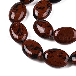 Natur Mahagoni Obsidian Perlen Stränge&nbsp;G-M206-55