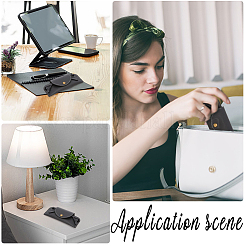 1 шт. прямоугольный футляр для очков из искусственной кожи&nbsp;AJEW-CN0005-53A