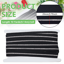 10 Yards Stoff-Strassband&nbsp;OCOR-WH0078-324A