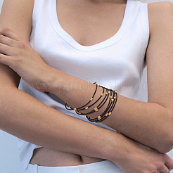 Набор из 12 пружинного браслета&nbsp;BJEW-BC0001-13EB