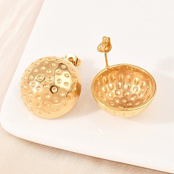 Серьги-гвоздики из нержавеющей стали 304&nbsp;EJEW-G457-04B-G