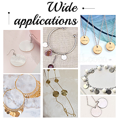 40 шт. ионное покрытие (IP) подвески из нержавеющей стали 304&nbsp;STAS-DC0005-79