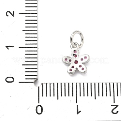 Латунные микро проложить кубического циркония подвески&nbsp;KK-C156-09P-02