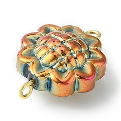 Прозрачные гальванические стеклянные подвески-соединители&nbsp;PALLOY-JF02177