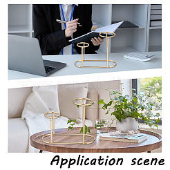 Держатели хрустальных шаров из сплава&nbsp;ODIS-WH0106-18G