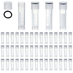 50шт пластиковые пробирки&nbsp;AJEW-GA0008-47