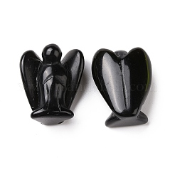 Natürliche Obsidian-Engel-Dekor-Heilsteine&nbsp;LS-G-G864-01A-02