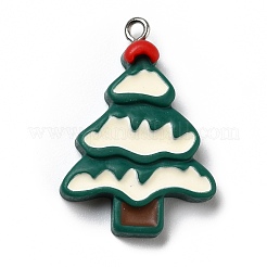 Pendentifs en résine opaque&nbsp;RESI-D055-015P
