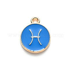 Pendente smaltati in lega&nbsp;LS-ENAM-S124-01A-02H