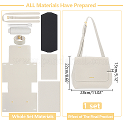 DIY-Kits zur Herstellung von Umhängetaschen für Damen aus Kunstleder&nbsp;DIY-WH0349-354A