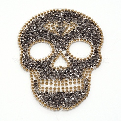 Schädel Strass Flecken&nbsp;DIY-WH0199-35C