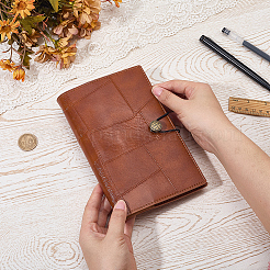 Vintage-Reisejournal aus PU-Leder&nbsp;AJEW-WH20130-219C