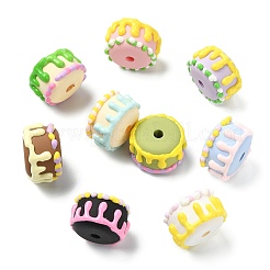 9шт 9 цвета непрозрачные акриловые бусины&nbsp;OACR-CJ0002-63