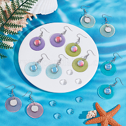 Серьги-кольца из нержавеющей стали 304&nbsp;EJEW-PH01454