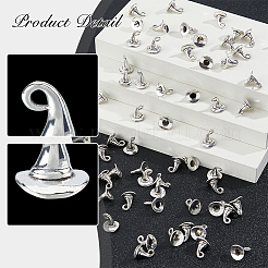 100 pz charms in lega stile tibetano&nbsp;TIBEP-FH0001-27