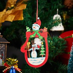 12шт 6 стиля смешанных форм деревянные украшения&nbsp;DIY-SZ0003-40