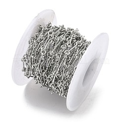 Цепочки ручной работы из нержавеющей стали 304 с текстурированными звеньями&nbsp;STAS-F341-03P