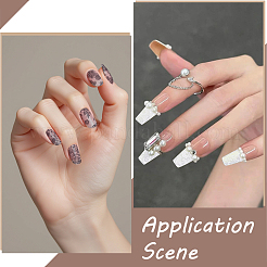 10 rotolo di adesivi per nail art a forma di animali domestici&nbsp;MRMJ-SP0001-47A