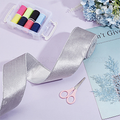 10 ярд односторонней бархатной ленты OCOR-WH0093-12A