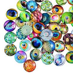 Cabochon in vetro flatback 70 pz per progetti fai da te&nbsp;GGLA-SZ0001-33C