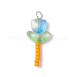 Стеклянные подвески&nbsp;PALLOY-JF03419-01