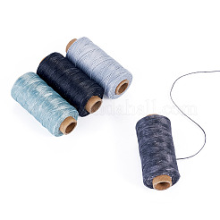 4 rotoli 4 colori cordino in poliestere cerato&nbsp;YC-TA0001-29A