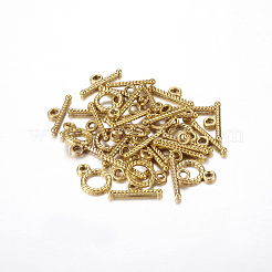 Chiusure toggle di sitle tibetano&nbsp;GLF5040Y