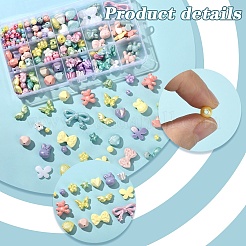 199 шт. непрозрачные акриловые бусины с имитацией жемчуга&nbsp;OACR-YW0003-13