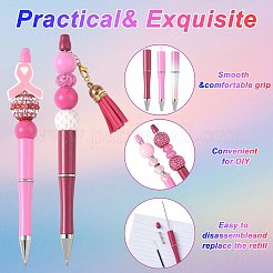 10шт шариковая ручка из АБС-пластика и железа&nbsp;AJEW-FS0001-41A