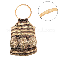 Umweltfreundlicher Bambus-Taschengriff für handgefertigte Handtaschen-DIY-Taschen-Accessoires&nbsp;FIND-PH0015-32