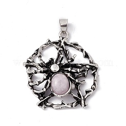 Pendenti in kunzite naturale&nbsp;KK-A173-03AS-06