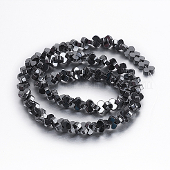 Non magnetici perle ematite sintetico fili&nbsp;G-P341-16-6x3mm