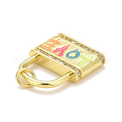 Стойки обшивки латунь кубического циркония подвески&nbsp;KK-E262-09G