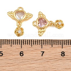 Ottone micro spianare pendenti zirconi&nbsp;CU-CBA7392-09G