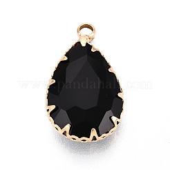 Colgantes de cristal transparente&nbsp;KK-N283-02-G
