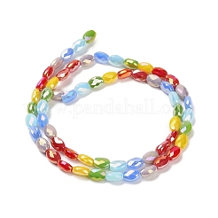 Гальванические стеклянные бусины&nbsp;EGLA-P067-02A-01