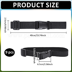 9 Stück Nylon-Gummiband&nbsp;FIND-WR0013-04