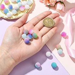 30 шт. Искусственный жемчуг акриловые бусины&nbsp;OACR-YW0002-29