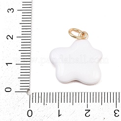 Латунь эмаль подвески&nbsp;LS-ENAM-I087-03F