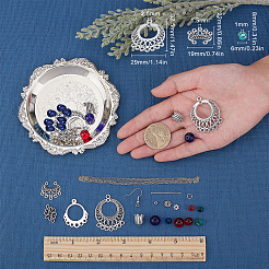 Наборы для изготовления сережек с подвесками своими руками&nbsp;DIY-SC0016-36