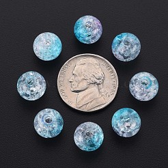 Прозрачных бусин акриловые треск MACR-S370-N10mm