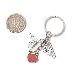 Брелки из сплава в тибетском стиле&nbsp;KEYC-JKC01250-02