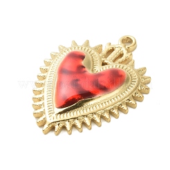 Подвески из нержавеющей стали 304 с эмалью&nbsp;LS-STAS-K303-04G-06