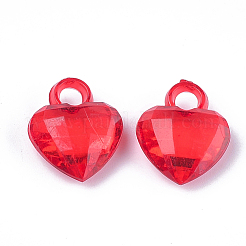 Прозрачные акриловые подвески&nbsp;X-TACR-T005-06