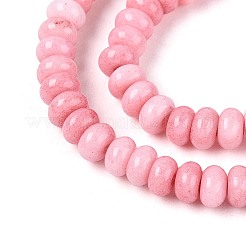 Colliers de perles de verre teintées à effet ombré&nbsp;LS-GLAA-T030-07A-04