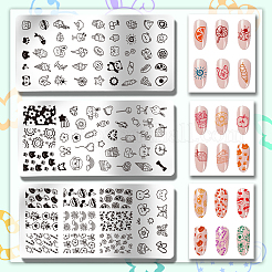 Modelli per nail art fai da te in acciaio inossidabile&nbsp;MRMJ-WH0092-032