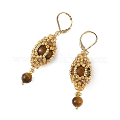 Boucles d'oreilles pendantes en pierre précieuse pour femmes&nbsp;EJEW-MZ00785